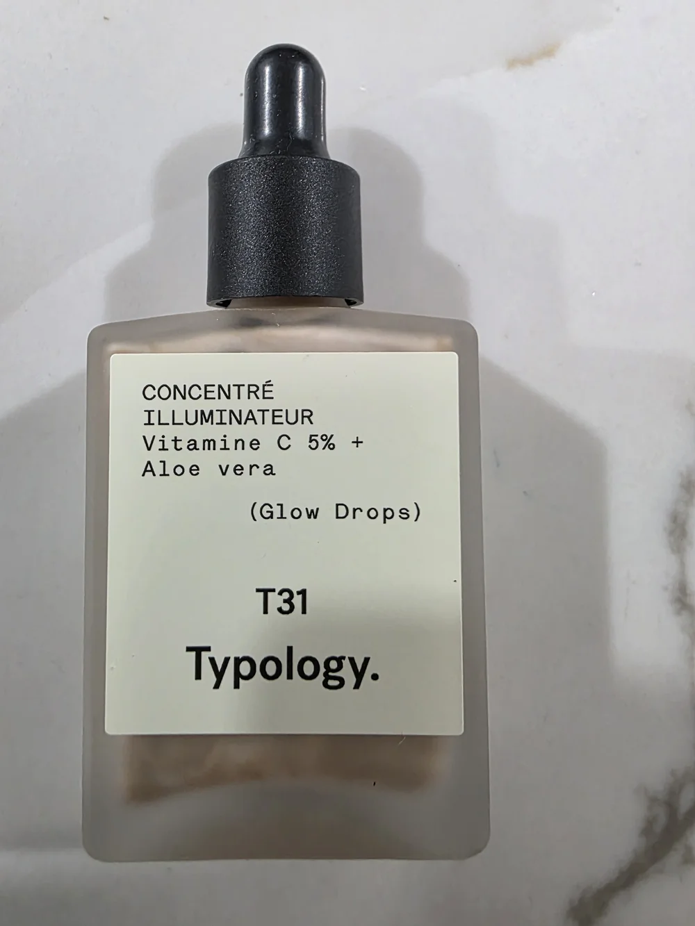 Typology Glow Drops T31 - Vitamin C 5%  Illuminating Serum Aloe Vera